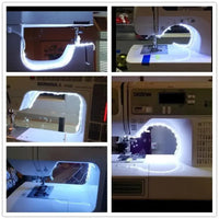 Bande lumineuse machine a coudre couture et mercerie