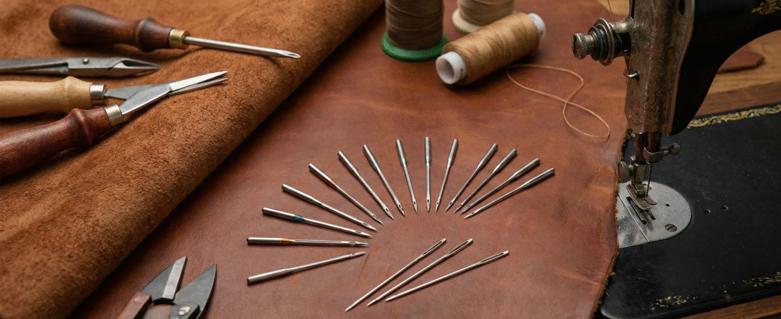 Quelle aiguille choisir pour coudre du cuir ? Le guide complet